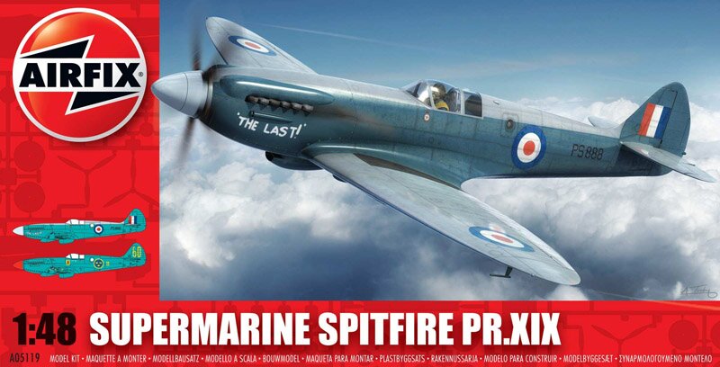 модель САМОЛЕТ SUPERMARINE SPITFIRE PRX /